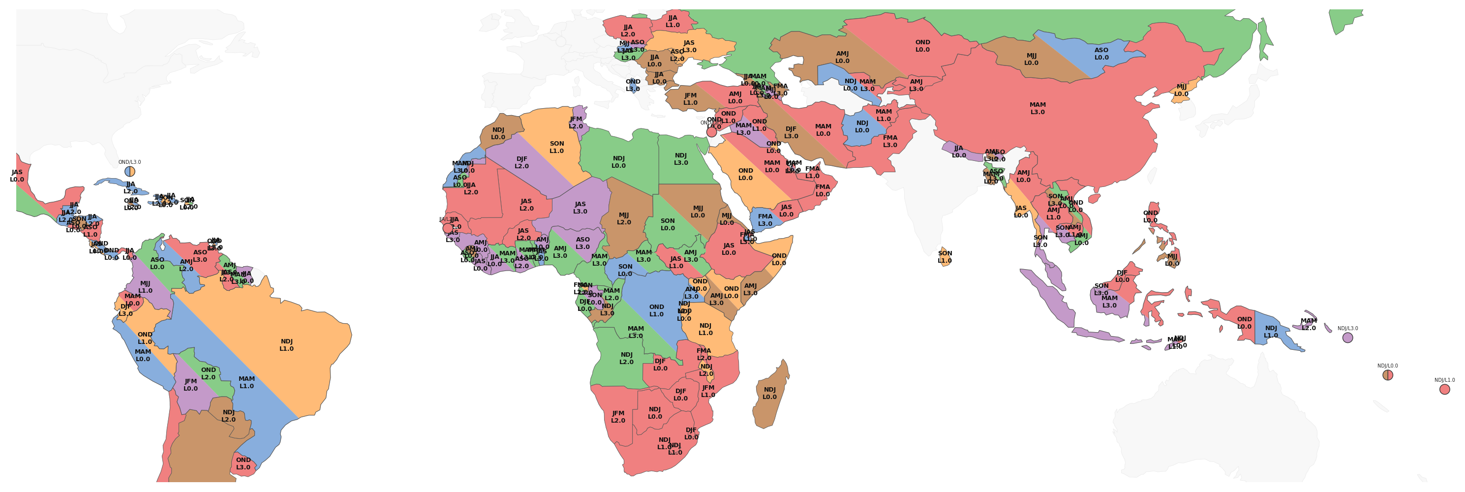 Dominant climate mode map l3