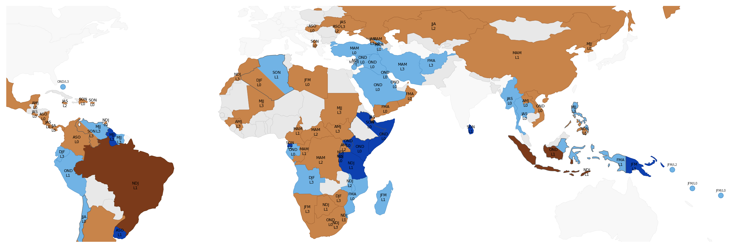 IOD (Indian Ocean Dipole) total correlation l3 adm0